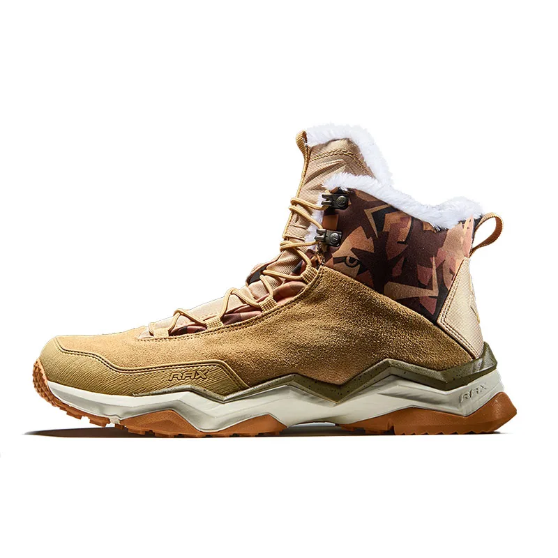RAX Men Hiking Boots Anti Slip Trekking Outdoor Warm Camping Climbing Boot Walking Boots