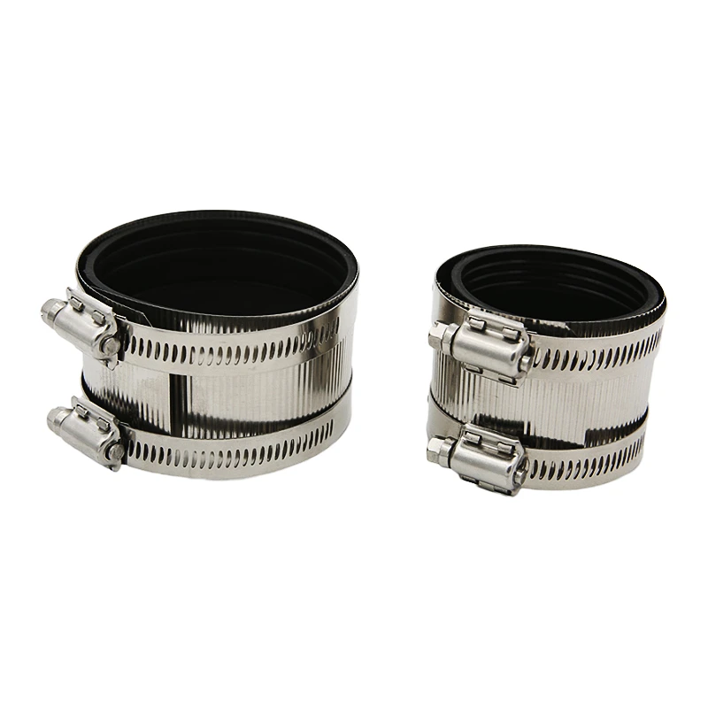 Heavy duty stainless steel type A coupling hose clamp