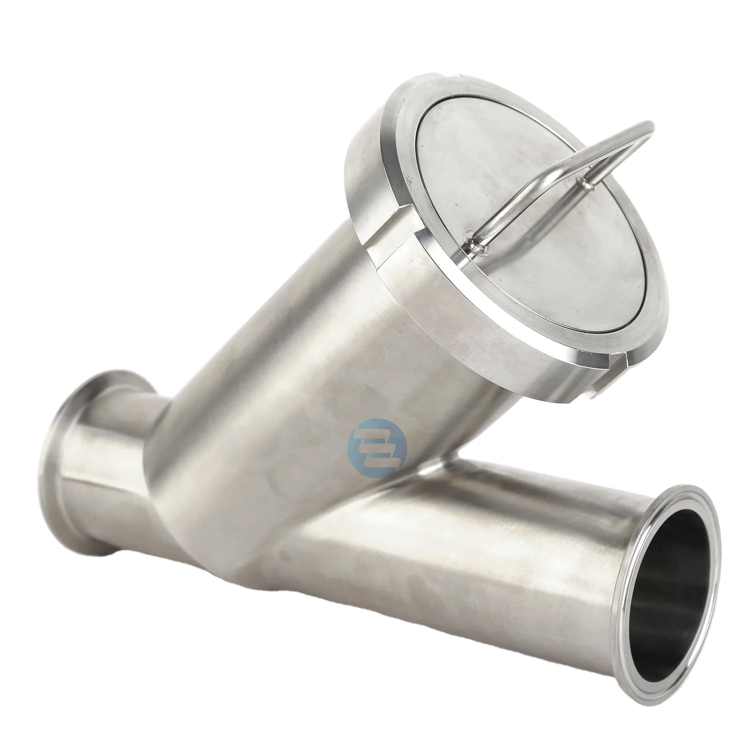 SS304 SS316L Stainless Steel Sanitary Weld Straight Pipe Y-TYPE  Strainer
