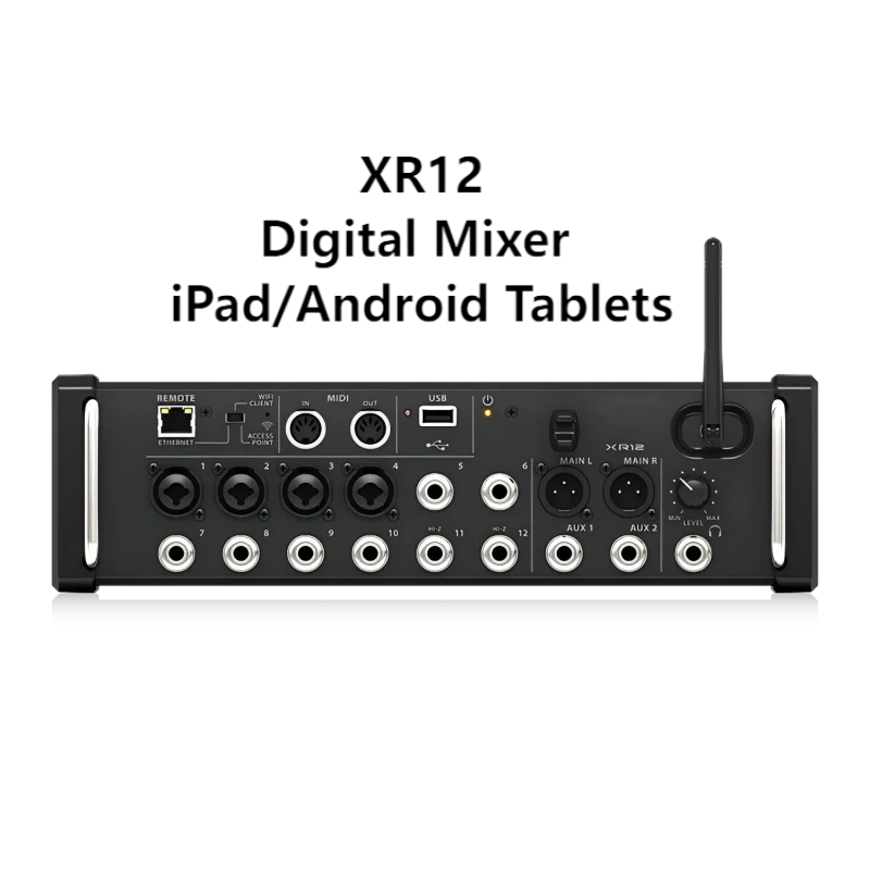 Высокое качество XR12 для Конференции дома Usb подключение стерео запись Мини цифровой Dj караоке микшер