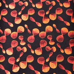 classic colorful 95 polyester 5 elastane fabric for garment dress