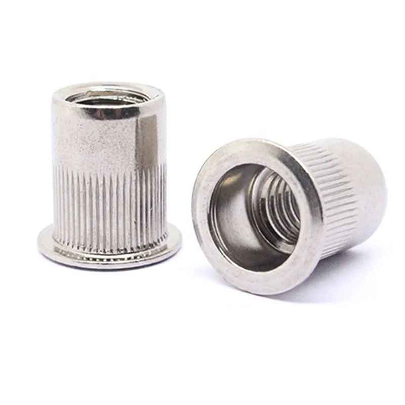 Wholesale M8 rivet nut knurled stainless steel rivet nut