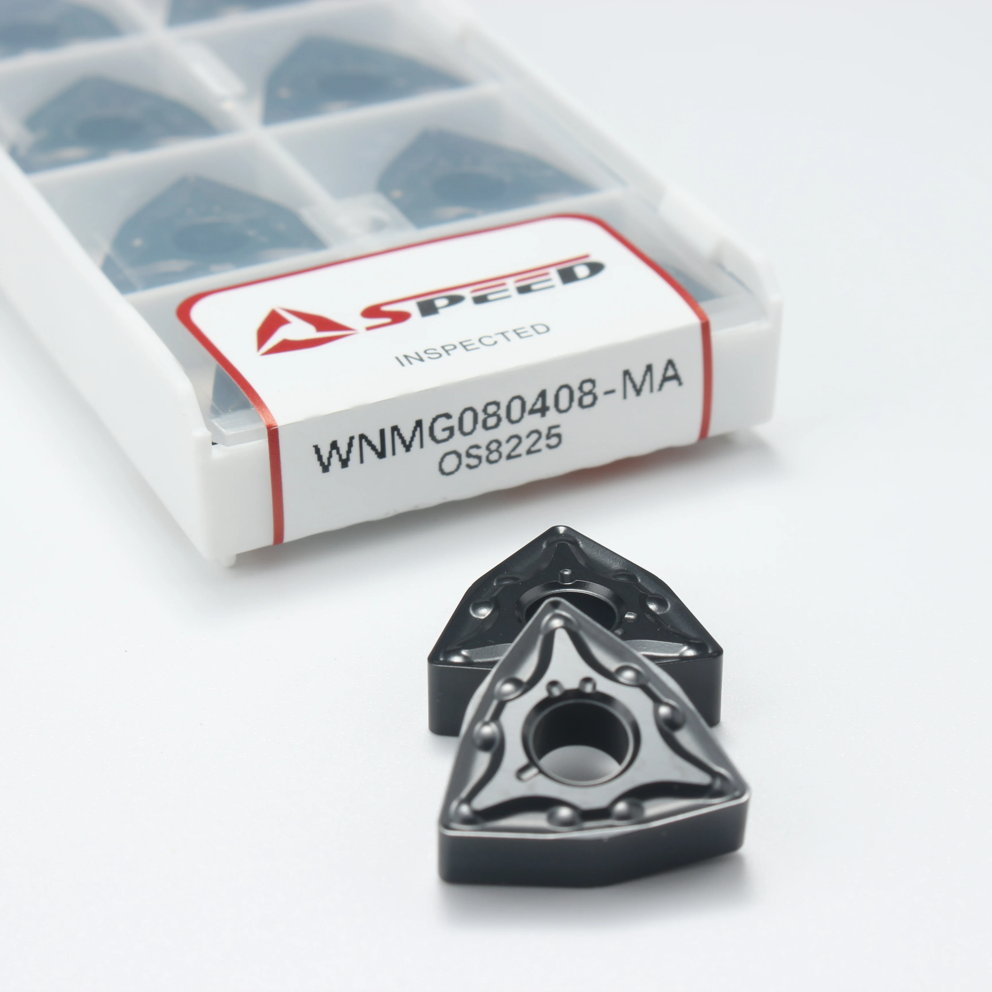 Wnmg/Wnmg080404/Wnmg080408/Wnmg080412-TM Tungsten Carbide Indexable Cutting Turning Insert for External Tool Holder