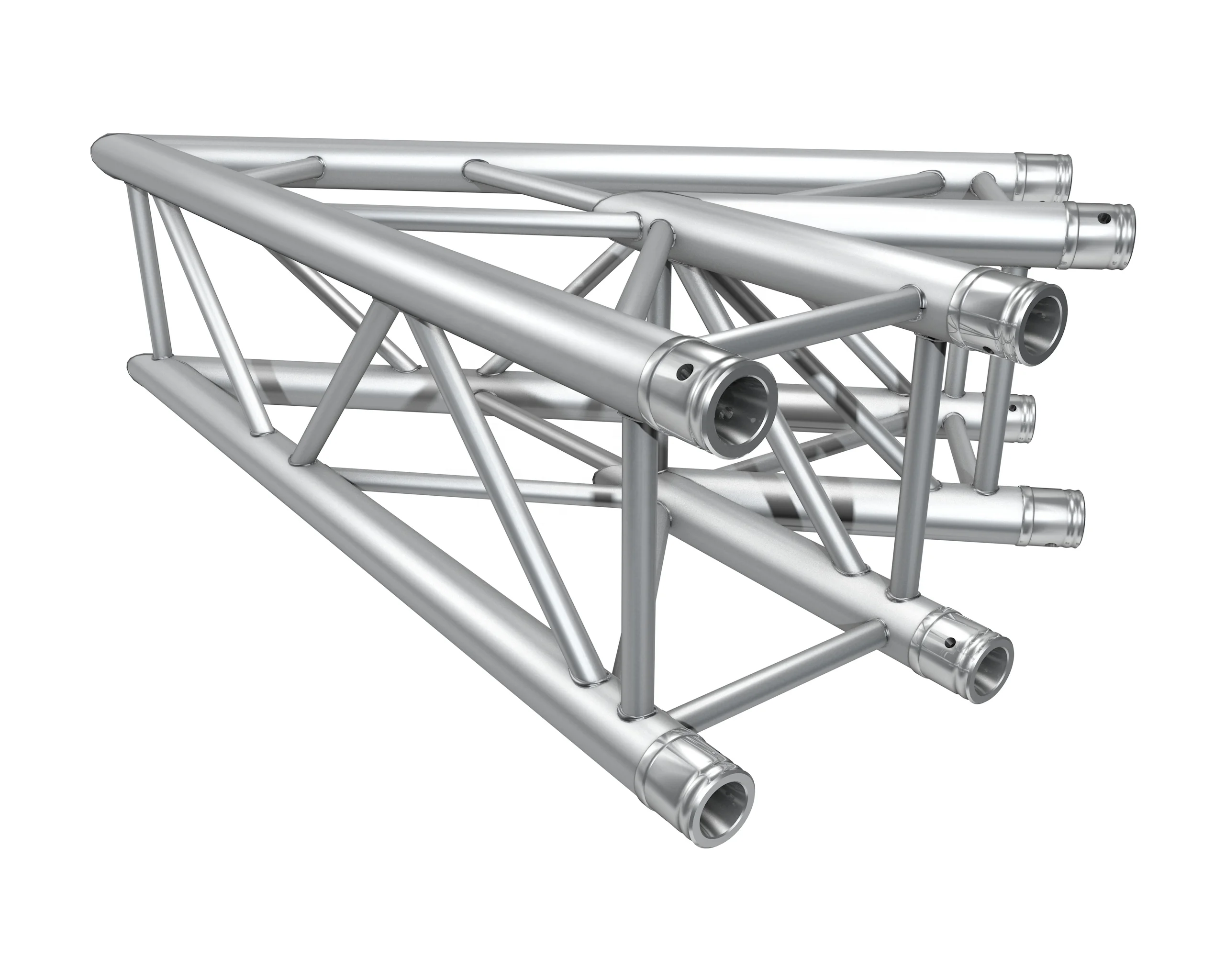 G34 2 way corner  truss aluminum truss stage lighting truss for  event technology trade fair construction show room shop fitting