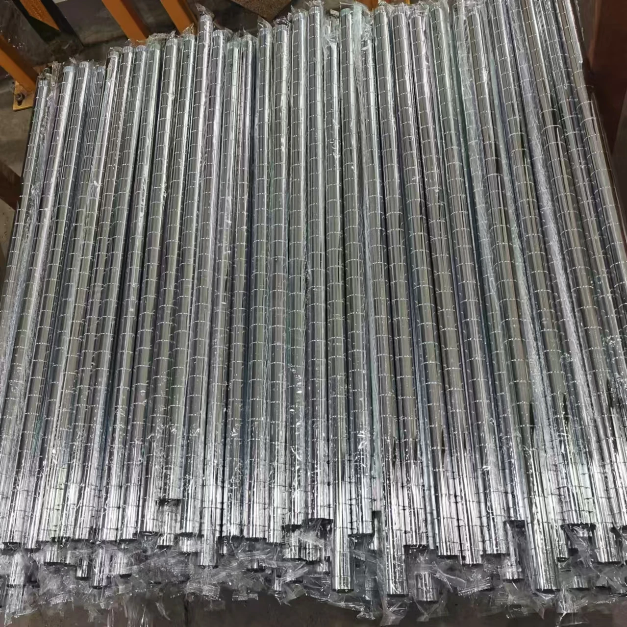 High Chrome Tube Post Sliver Available Storage Racks & Shelving Units