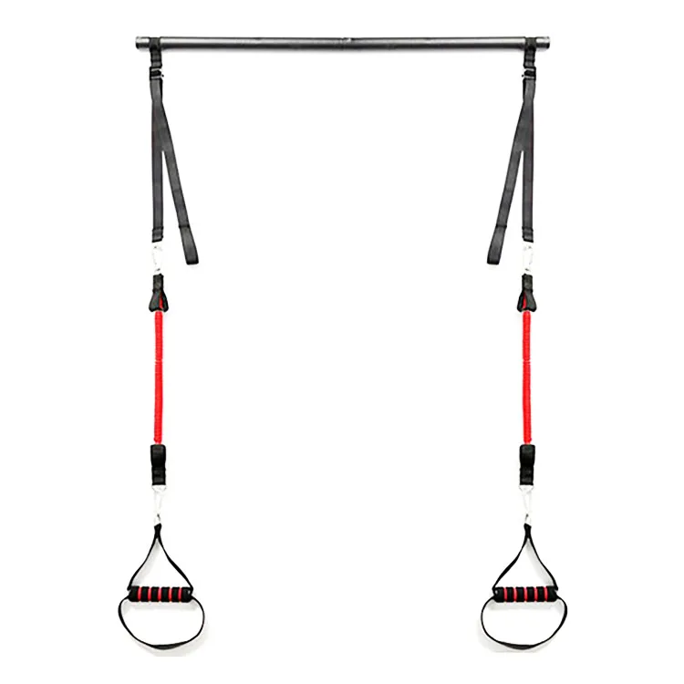 Фитнес, Йога, Пилатес, оборудование для пилатеса, тренировочная палочка, натяжитель мышц, многофункциональная палочка для пилатеса с эластичной лентой