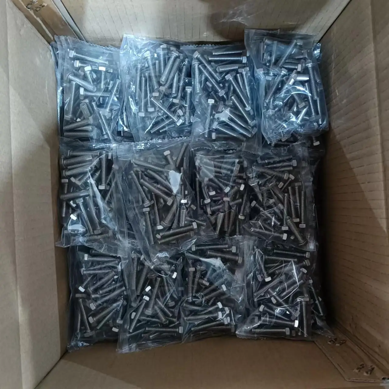 MINGLU small packing stainless steel 304/316 bolts & Nuts for e-shop