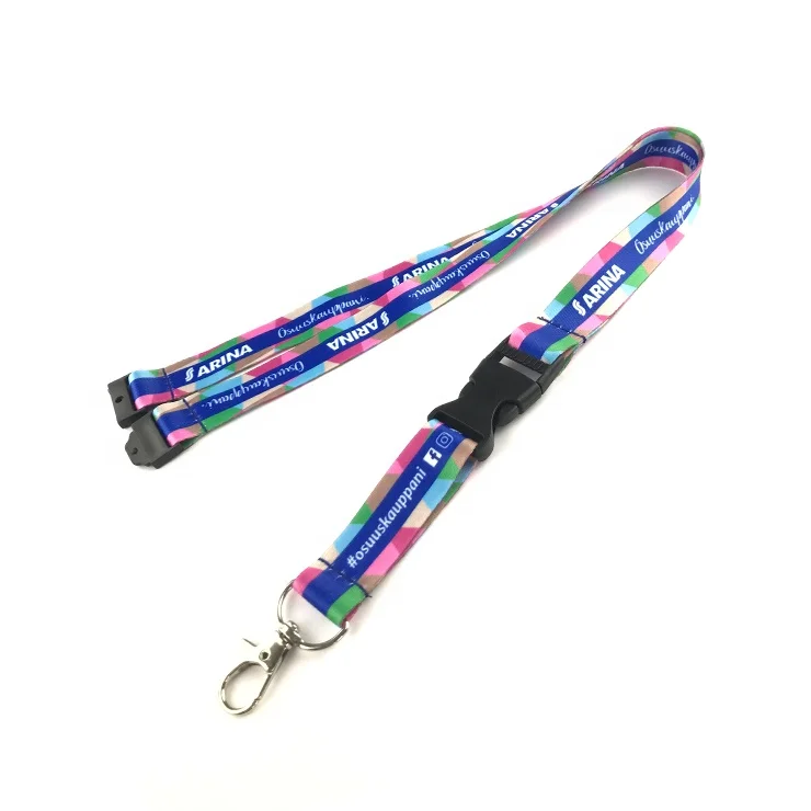 Ремешок для мобильного телефона с пользовательским сублимационным логотипом, ремешок на шею для ключей