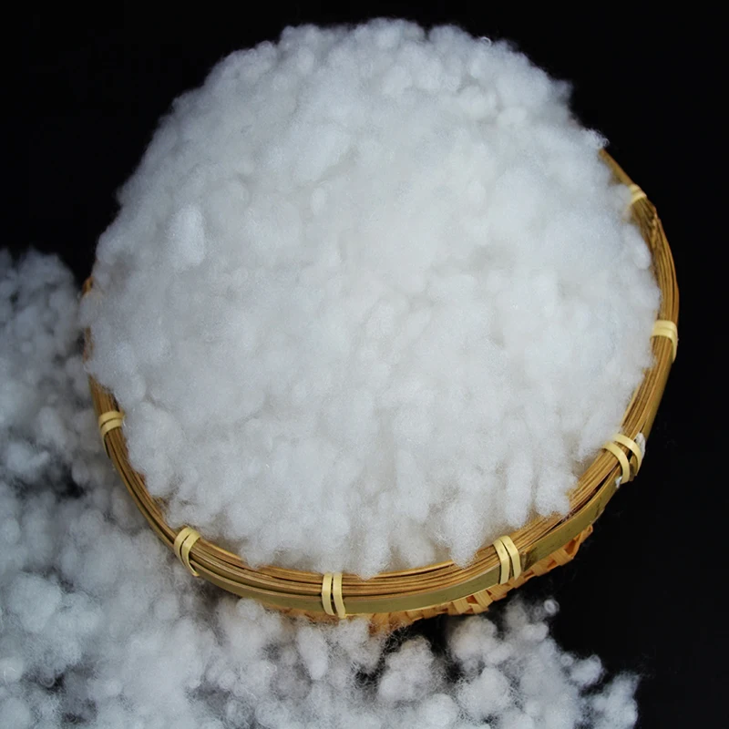 7D32 Hollow Conjugated Siliconized (HCS) Recycled Polyester Staple Fibre