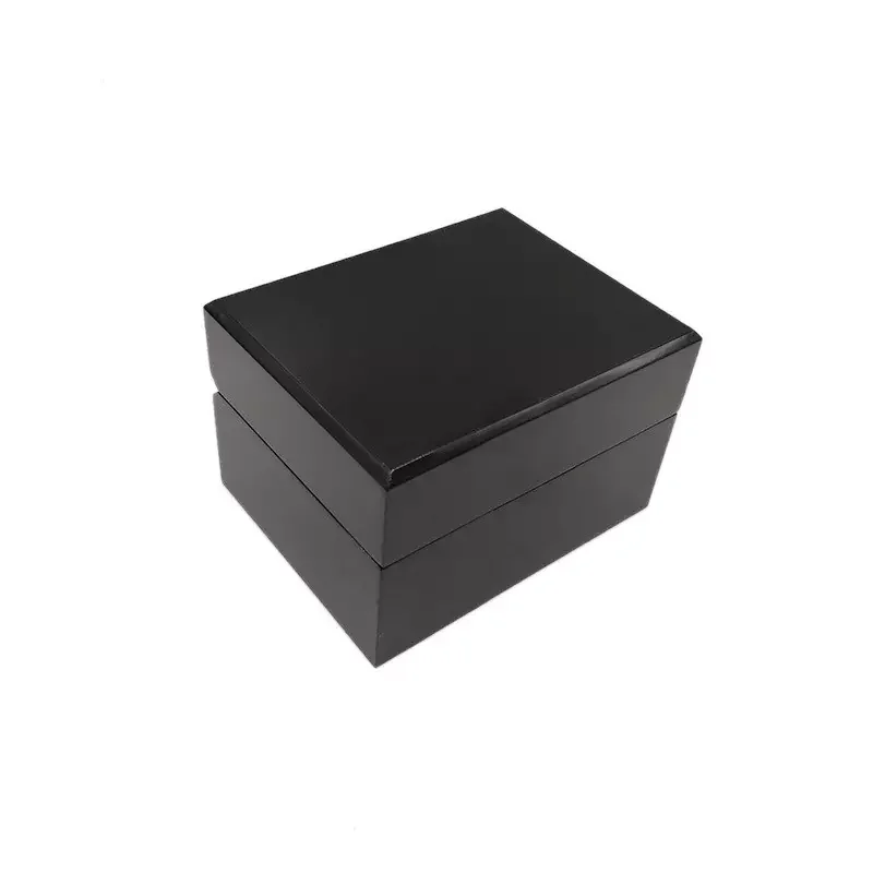 Painted Wooden Wrist Watch Box Black Wood Watch Box Black Wooden Watch Box Luxury