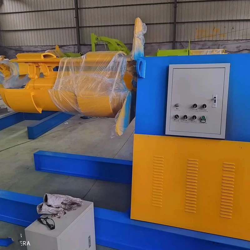 5T/10T Hydraulic color steel decoiler uncoiler roll forming machine