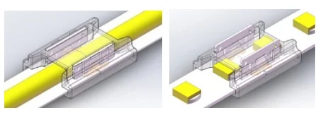 New Crystal Clip Board to Wire | Board 2 3 4 5Pin 5mm 8mm 10mm 12mm Female Type LED COB strip Connector for Cuttable Lighting