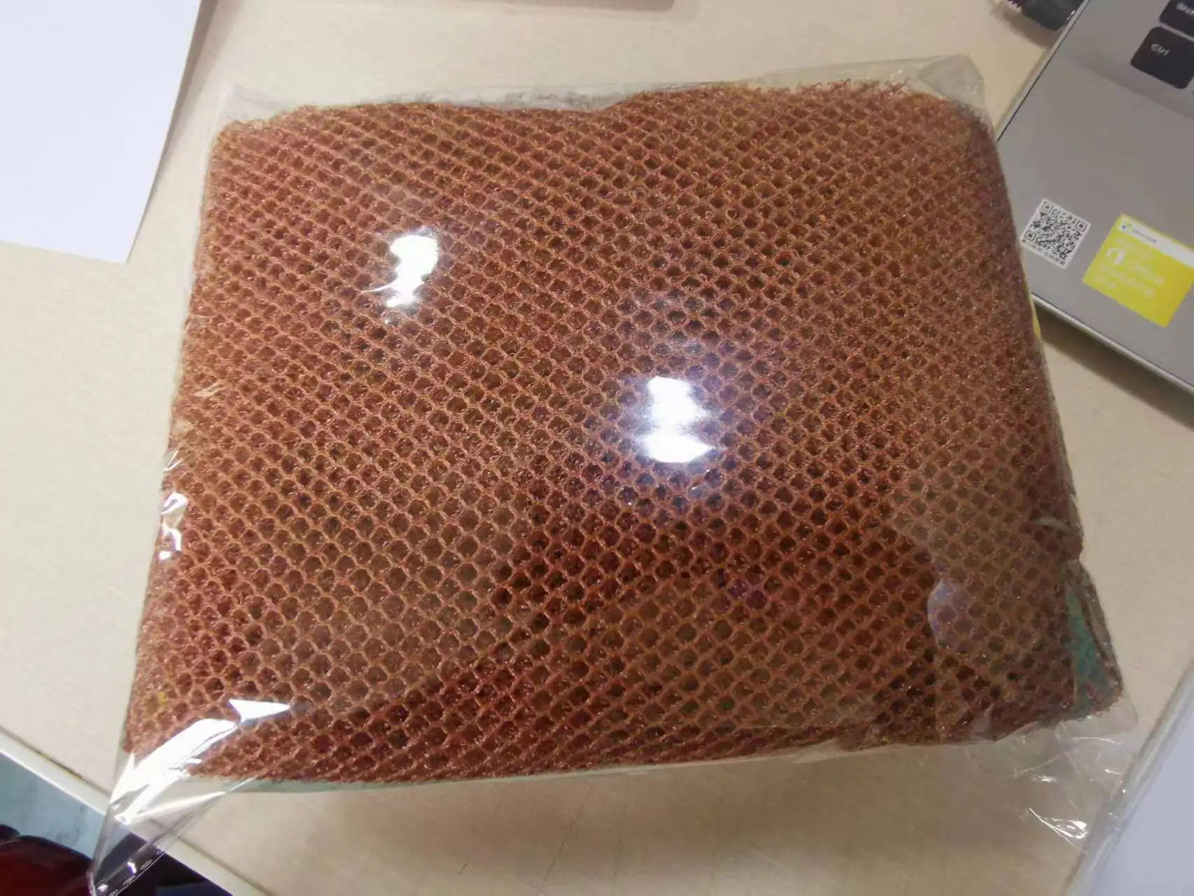 Factory Customized Nylon Scrub Exfoliating Bath Sponge African Net Wash Cloth For Skin Smoother