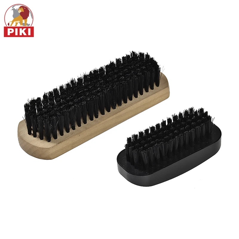 
Modern design double side 100% horse hair shoe brush 