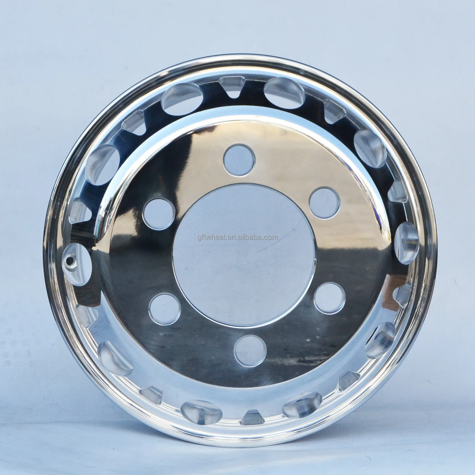 17.5' polished rims bus and truck alloy wheel material rims for good sales