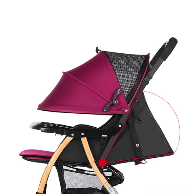 Luxurious Pushchair Factory With High Quality Child Baby Prams Stroller Folding Customized Stroller Baobaohao Baby Stroller