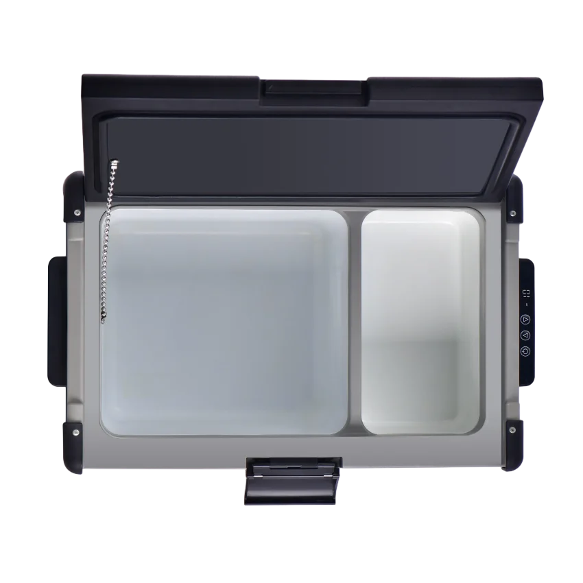 OEM Customized Portable Camping Car Fridge Freezers  Fishing Rv Caravan Portable Refrigerator Dc12/24v Input Mobile Cooler Box