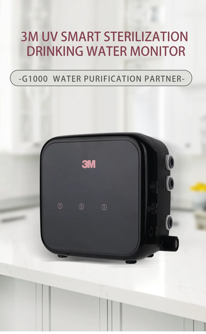 New 3M intelligent cartridge monitoring function water dispenser water purifier adapters