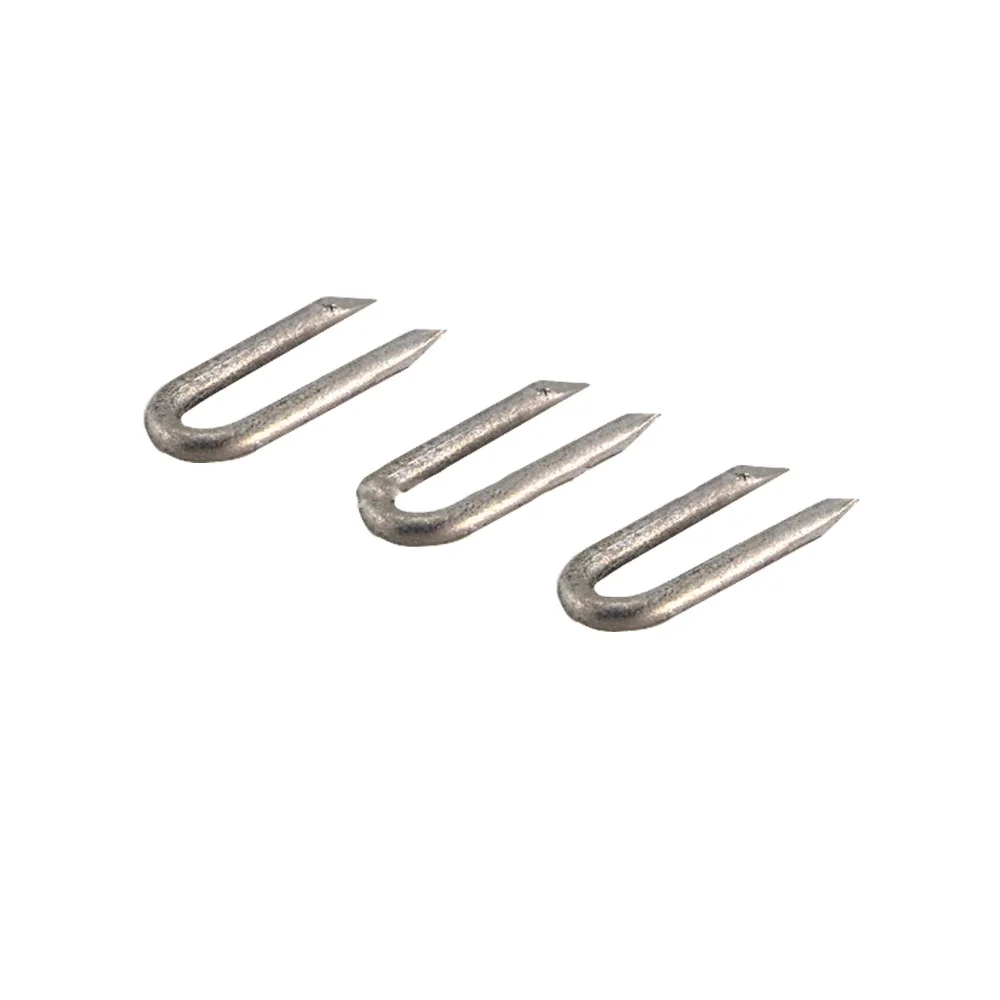 Заводская поставка XINHAI острые колючие гвозди типа U