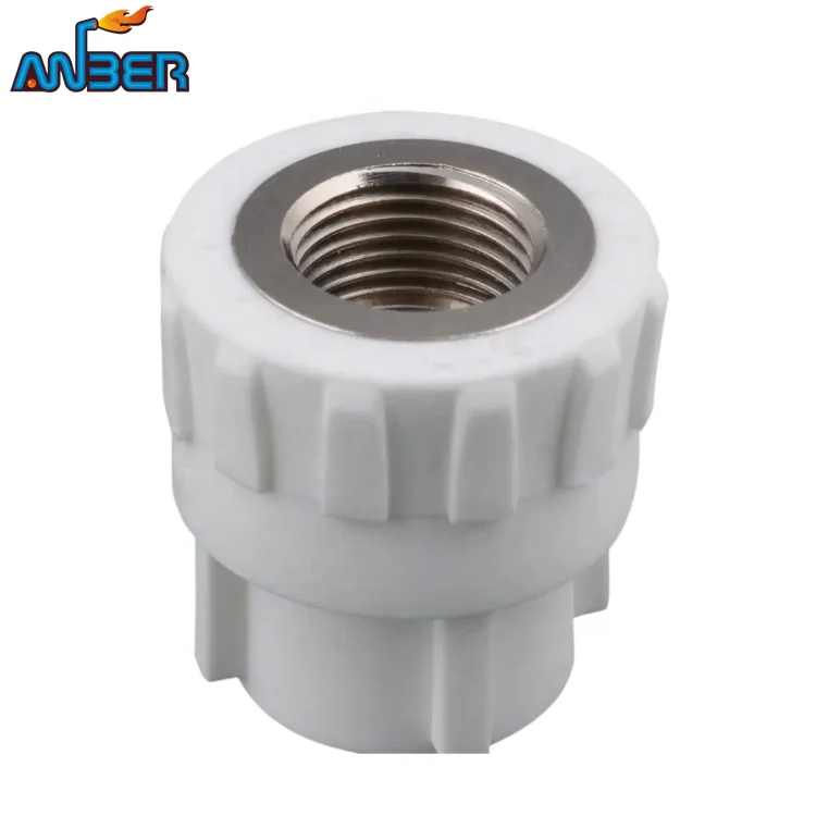 PPR corrosion resistant water pipe fittings tee inner wire Inner tooth direct adapter