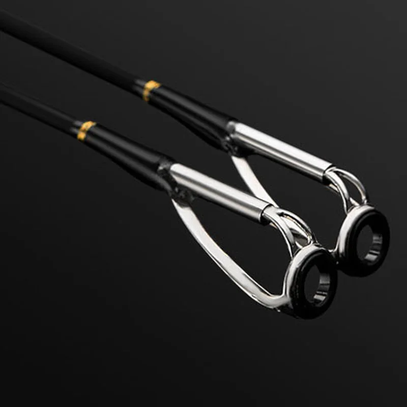 Booney 1.8m 2.1m 2.4m M+ML action 2 tips powerful 30t high carbon fiber fishing rod for all water fields trolling bass rod