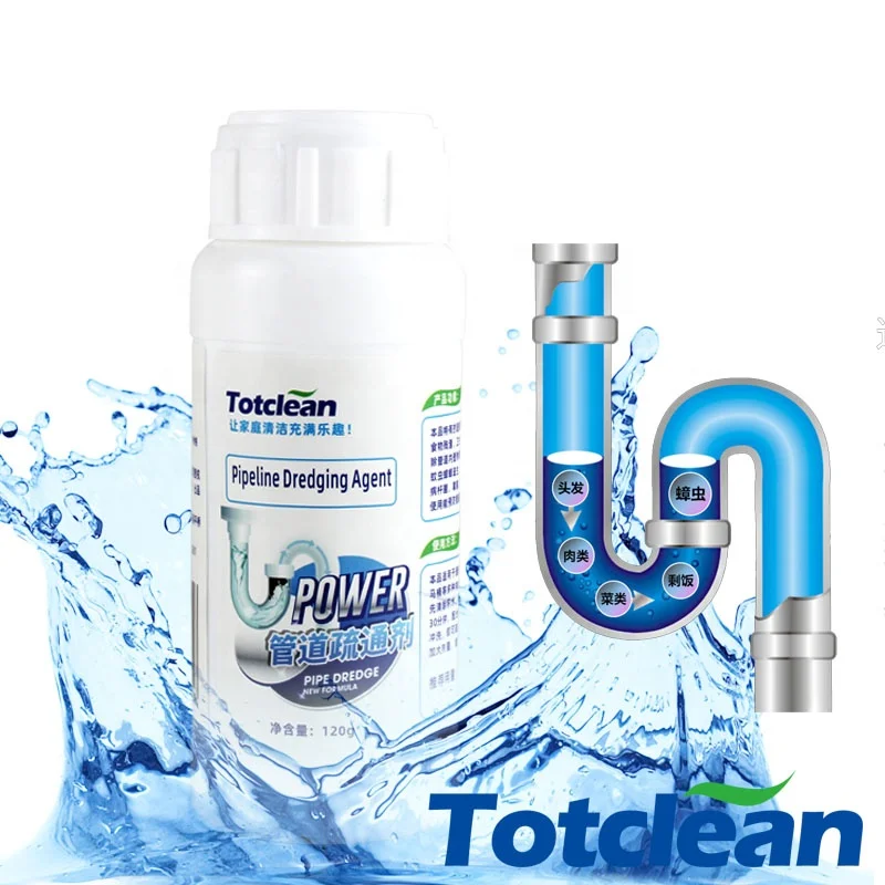 High quality drain opener pump /kitchen sink drain cleaner/drain cleaner hair powder