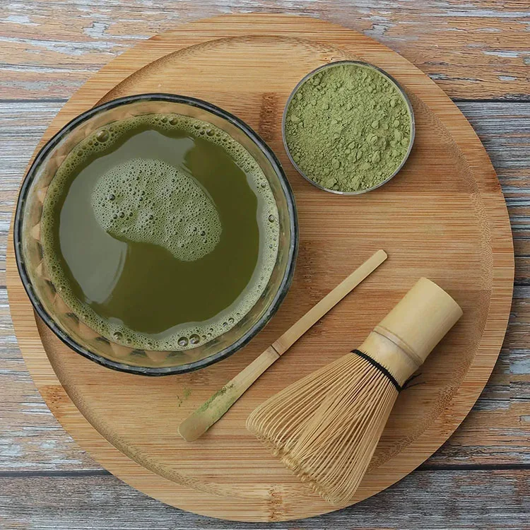 Wholesale handmade bamboo matcha whisk tradition matcha powder blender matcha tools