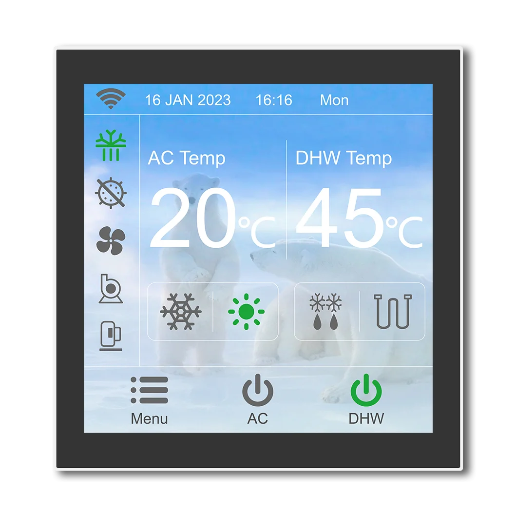 R290 R32 Pompa Ciepla 10KW 12KW 16KW 18KW 20KW Bomba de Calor EVI DC Inverter Pompe a Chaleur Air Source Heat Pump Warmepumpe