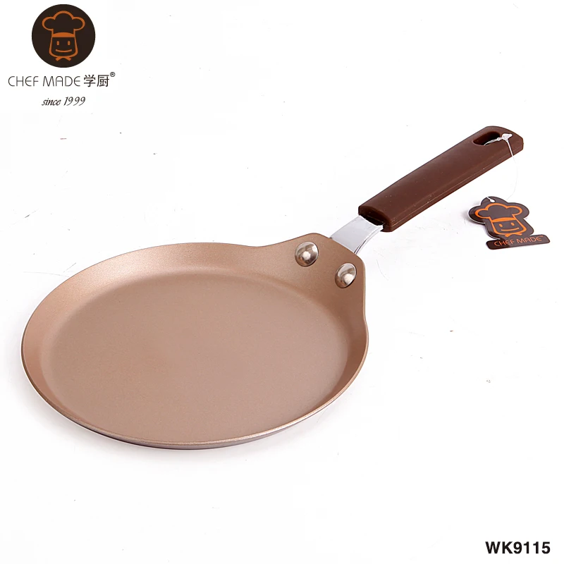 
CHEFMADE Kitchen Dedicated 6 Inch Crepe Pan Carbon Steel Non Stick Frying Pan  (1600174350375)