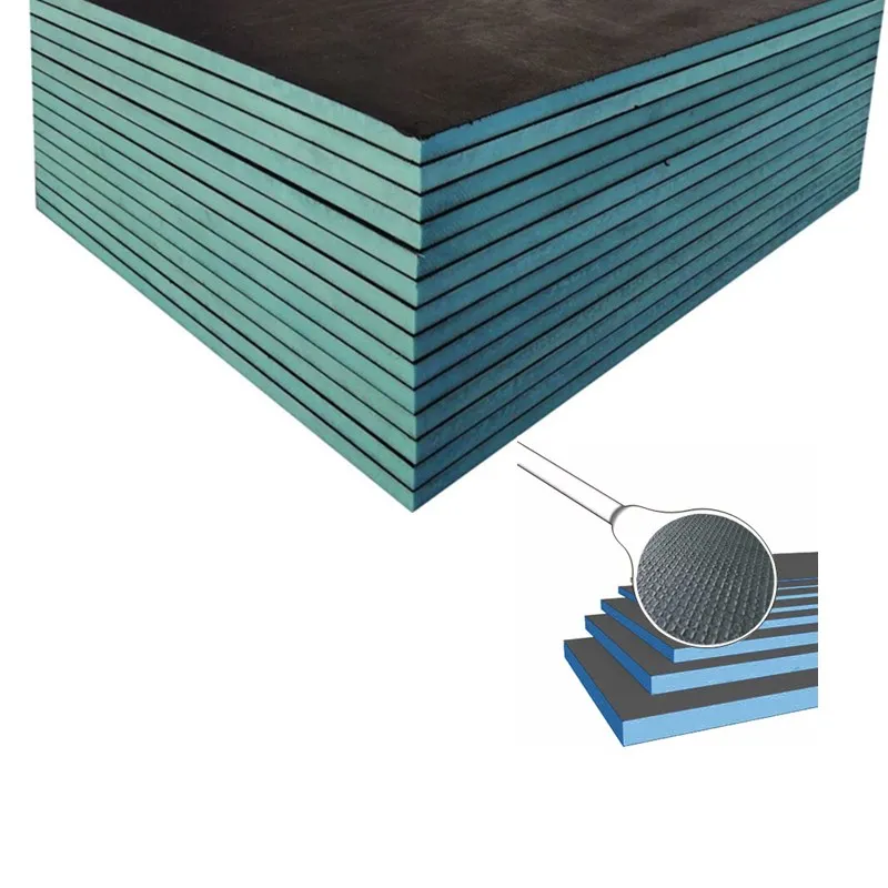 HCFC-Free XPS Core 6mm/10mm/12mm Tile Backer Board for Floor Tiles