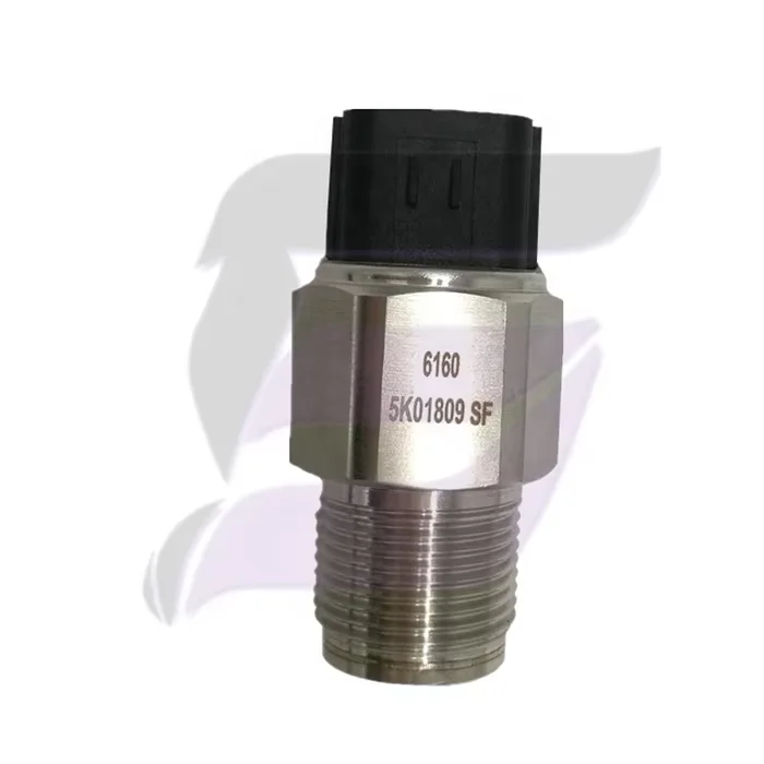 499000-6160 499000-6131 499000-614 Common Fuel Rail Pressure Sensor For Truck Engine 4HK1 6HK1