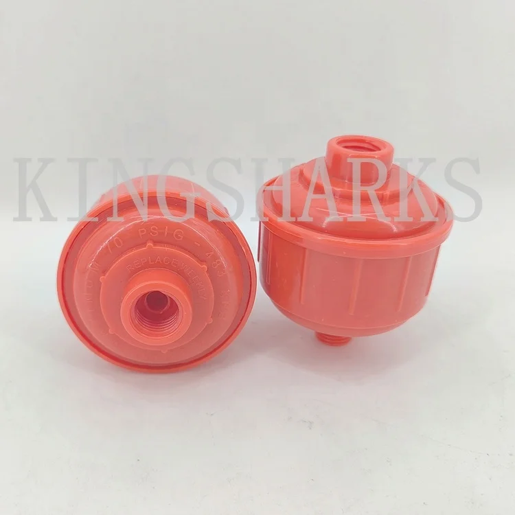 mini small air intake water separator filters pneumatic air spray gun disposable plastic water filters