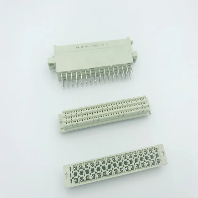 5.08MM 2*16P DIN 41612 Connectors Type 3 Rows HALF TYPE Receptacle Connector European socket connector