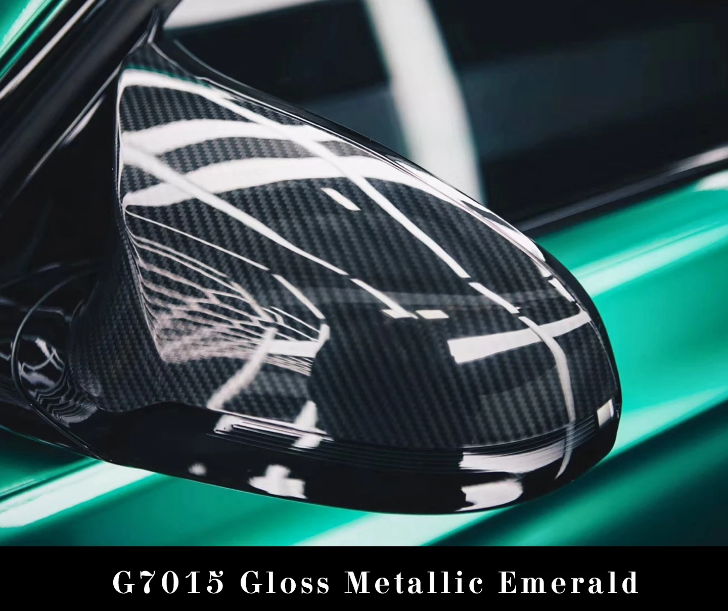 Hot Sale Hottest Emerald Green Color W1.52 x L18m(4.98 x 59ft) PVC Air Bubble Free Gloss Metallic Vinyl Car Wrap