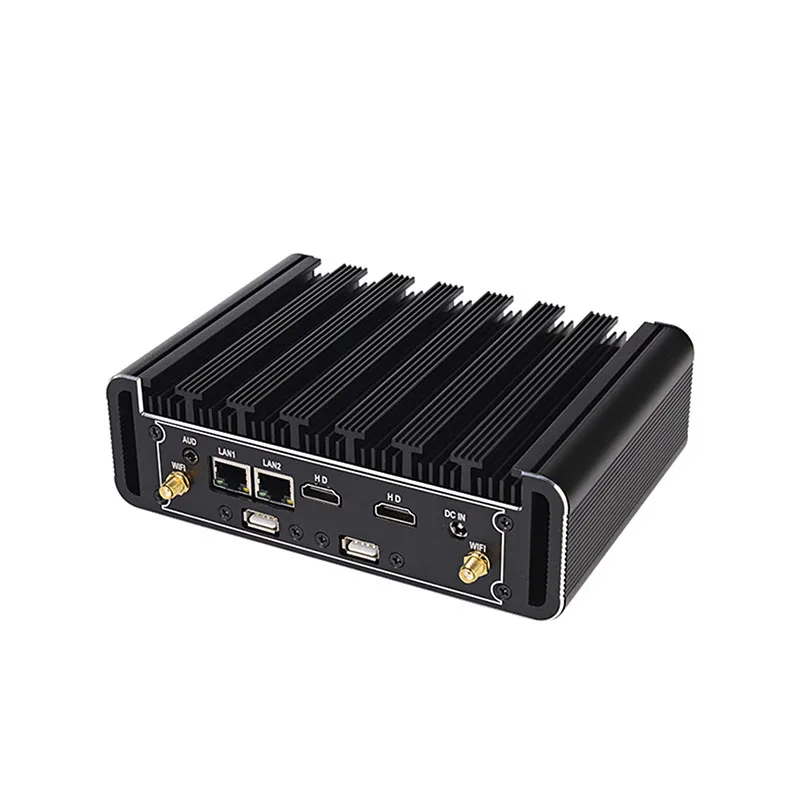2022 OEM ODM China Computer Hardware Embedded Industrial Win 10 Linux 2 COM 2 HD-MI I3 I5 Mini Pc Rs232