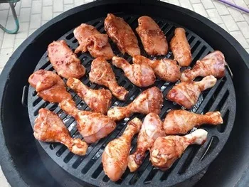 Cast Iron Cooking Grid TOPQ BBQ Kamado Accessories