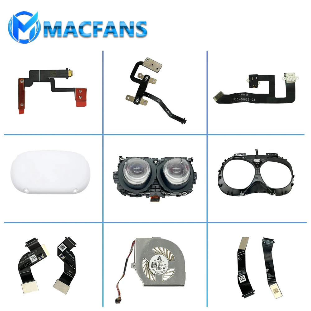 VR Accessories For Oculus Meta Quest 2 Head Strap Headset Lens LCD Screen Assembly Camera Sensor Strap Replacement  Accessory