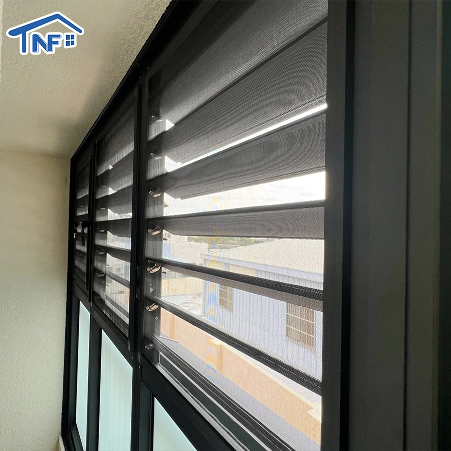 Australia house use High Quality Security Aluminum alloy Louver Window Shutter