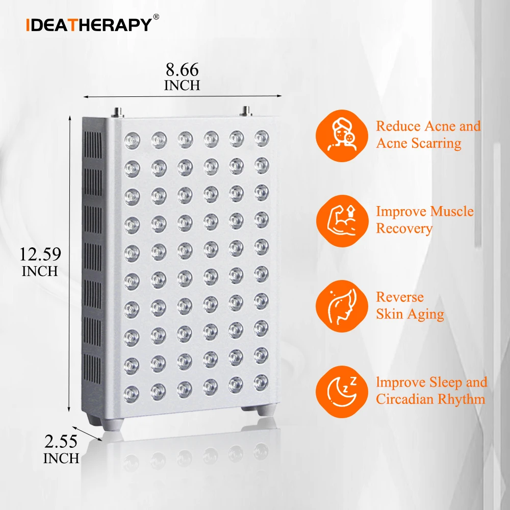 Инфракрасная световая терапия ideologic 850 нм 660 TL100 с дистанционным управлением по времени низкая панель emf