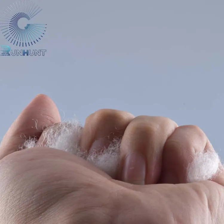 Без флуоресценции 15D * 64 HCS 7D 64 мм полые конъюгированные завод полиэфирное волокно в тюках