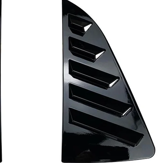 Universal Hood Louvers Panels Air Flow Vent Cover Car Roof Decorative Intake Hood Scoop For VW Polo MK6 2019