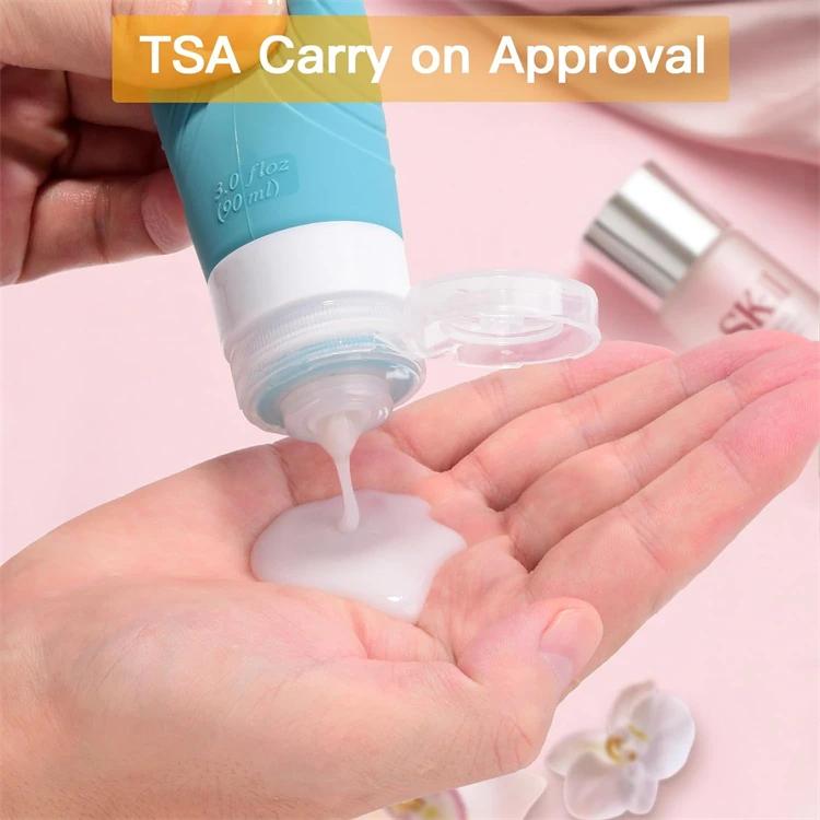 Portable Leak-Proof Split Cosmetic Travel Kits Essentials Essentials for On-The-Go Makeup Storage