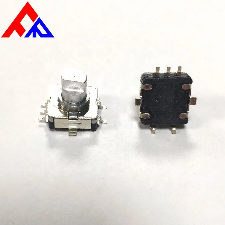 Wholesale PEC11 360 degree rotating short handle SMT button switch encoder
