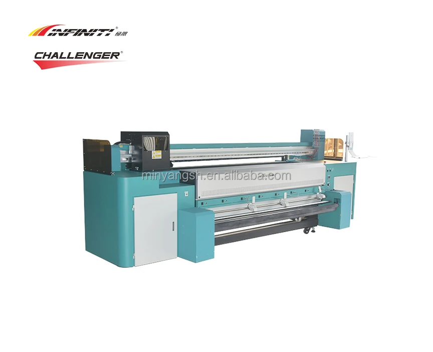 CHALLENGER FY-2300TX 2300mm mesh textile fabric flag printing with ink guide sublimation digital inkjet printer
