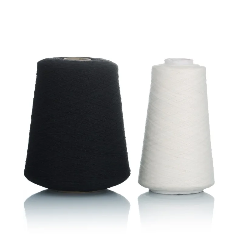 Worst Natural White And Dyed Australia Merino Wool Blended Knitting Yarn For Blanket Sweater