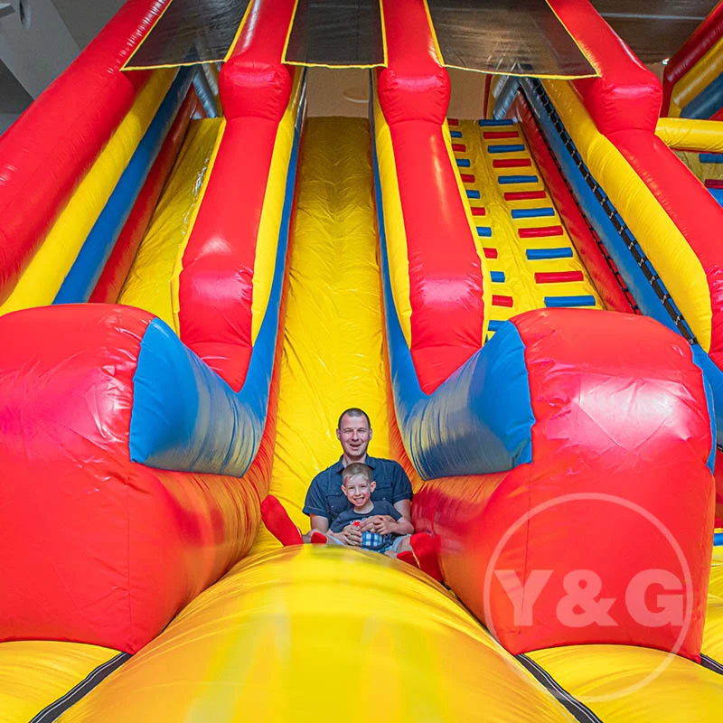 Y&G Giant jump park adults and children indoor attraction amusement park jungle inflatable trampoline park