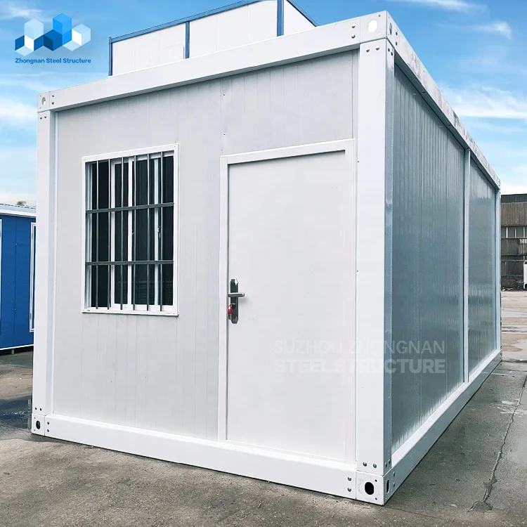 Роскошный 20ft передвижной дом модульный портативный сборные апартаменты офисы крошечный сборный контейнерный Zhongnan