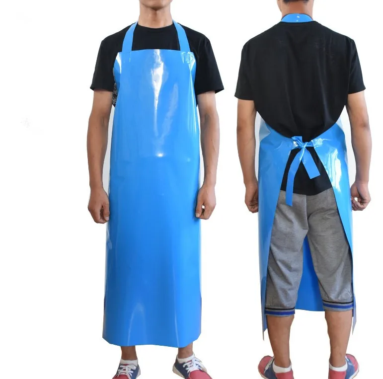 Cheap price Wholesale Adjustable Neck waterproof tpu aprons for food industry