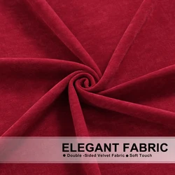Modern Style Soft Heavy Velvet Curtains for the Living Room Blackout Cortinas Fabric Cloth for Home Ready Made