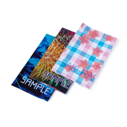 Unique texture absorb sweat custom Japanese tenugui for wiping hands